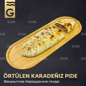 Örtülen karadeňiz pide
