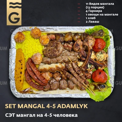 SET MANGAL - 3-4 ADAMLYK