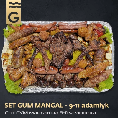 SET GUM MANGAL - 7-8 ADAMLYK