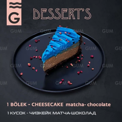 1 BÖLEK - ÇIZKEÝK MATCHA - CHOKOLATE