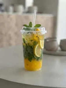 Mango-marakuýýa mohito