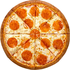 Pepperoni pizza M ölçegli
