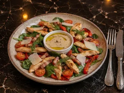 Ýyly klassyk salat