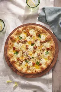 Karbonara pizza