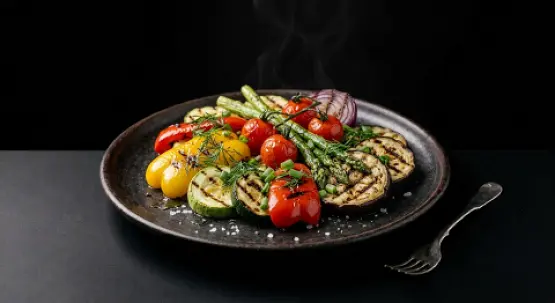 Grilde edilen gök önümler