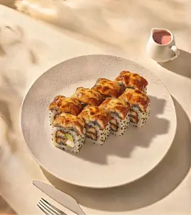 Bişen ýylan balykly (ugor) roll
