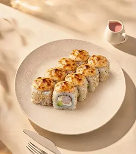 Bişen krewetkaly roll