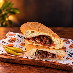 Baton döner (sygyr etinden)