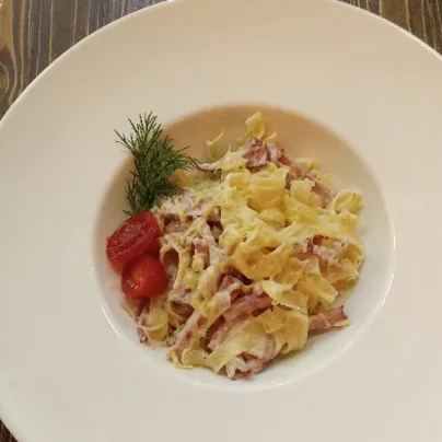 Fettuçine karbonara