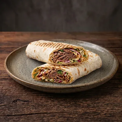 Lawaş döner (towuk etinden)
