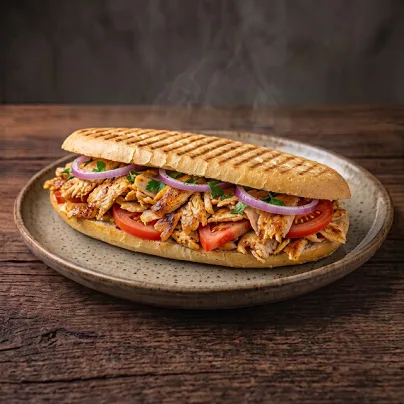Baton döner (towuk etinden)