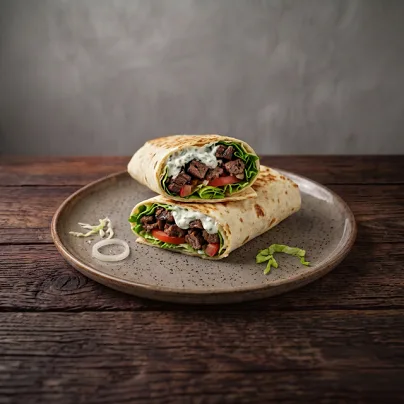 Lawaş döner (sygyr etinden)