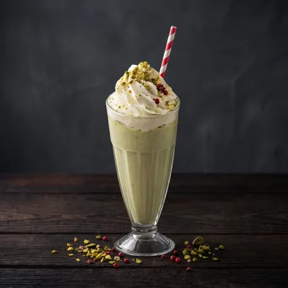 Fistaşkaly milkshake