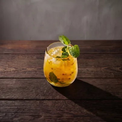 Mango-marakuýa mohito