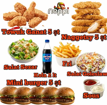 Maşgala menyu 5 adamlyk