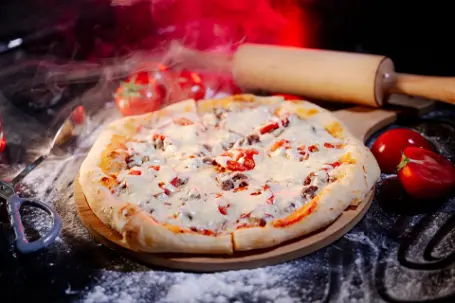Türkmenistanda italýan pizzasy