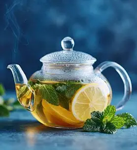 Gök çaý limonly