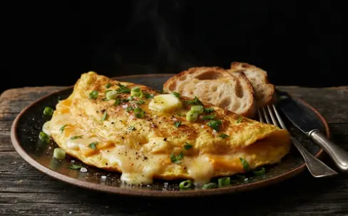 Peýnirli omlet