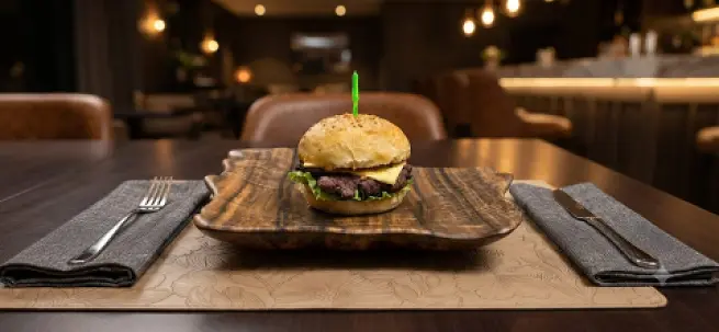 Peýnirli burger