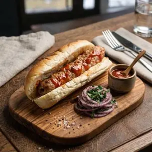 Hot dog kotletly