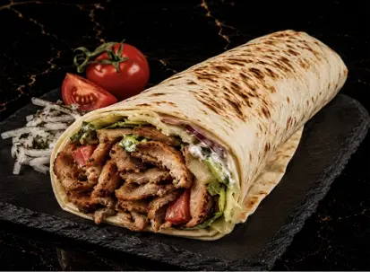 Lawaş döner towuk etinden