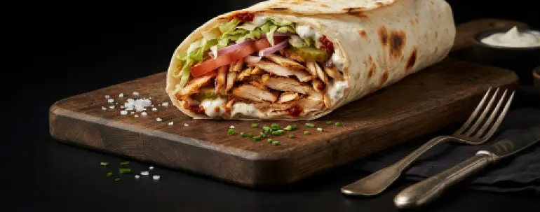 Lawaş döner (towuk etinden)