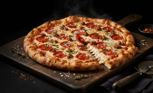 Pepperoni pizza