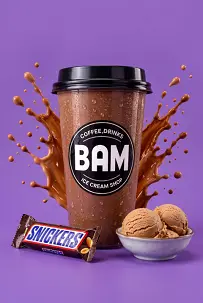Snikers milkshake
