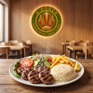 Kofte palow+salat fri