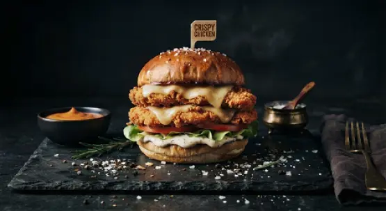 Saýlawyňyza görä towuk burgeri