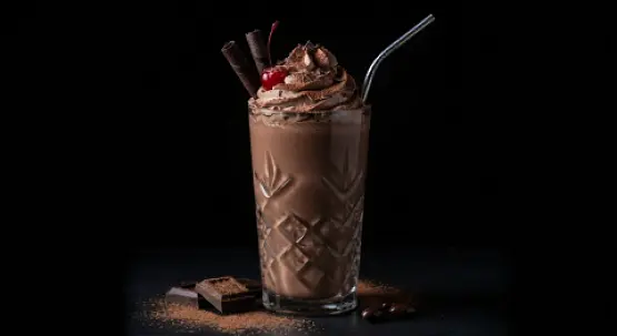 Şokoladly milkşeýk